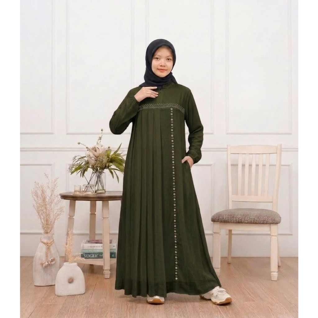 Gamis Anak perempuan/Gamis rompi/pakaian anak perempuan terbaru Gamis Remaja Terbaru Dress Muslim Ro