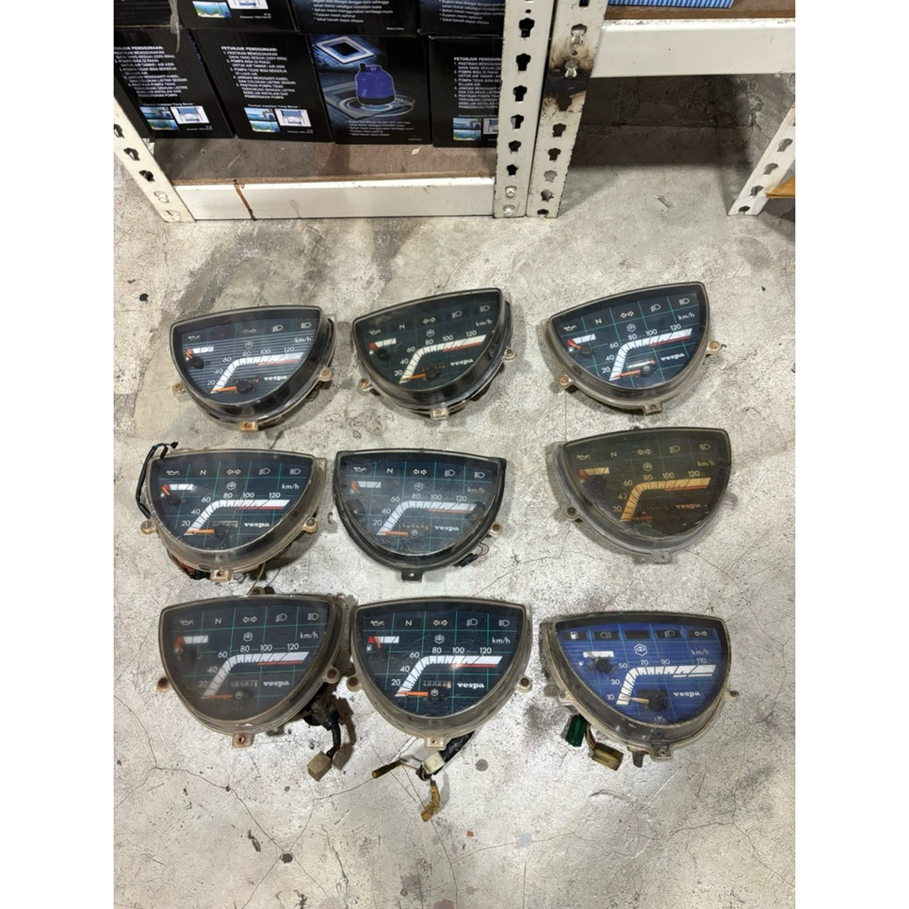 speedometer vespa excel copotan fungsi