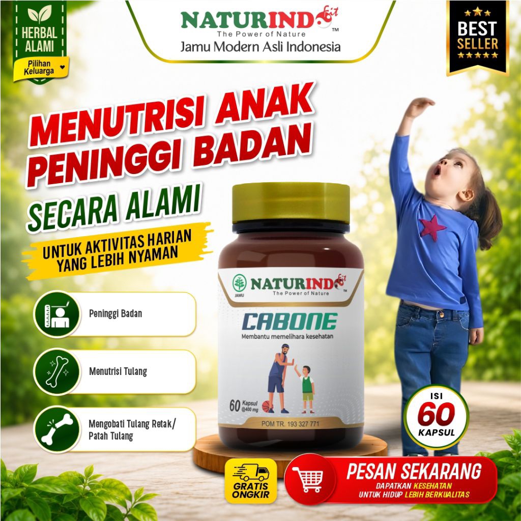 Obat Peninggi Badan Cabone Naturindo