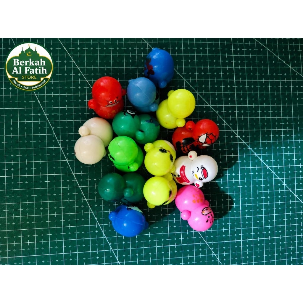 Mainan Boneka Goyang Mini Mixue - Motif Acak, Lucu, Penghilang Stres