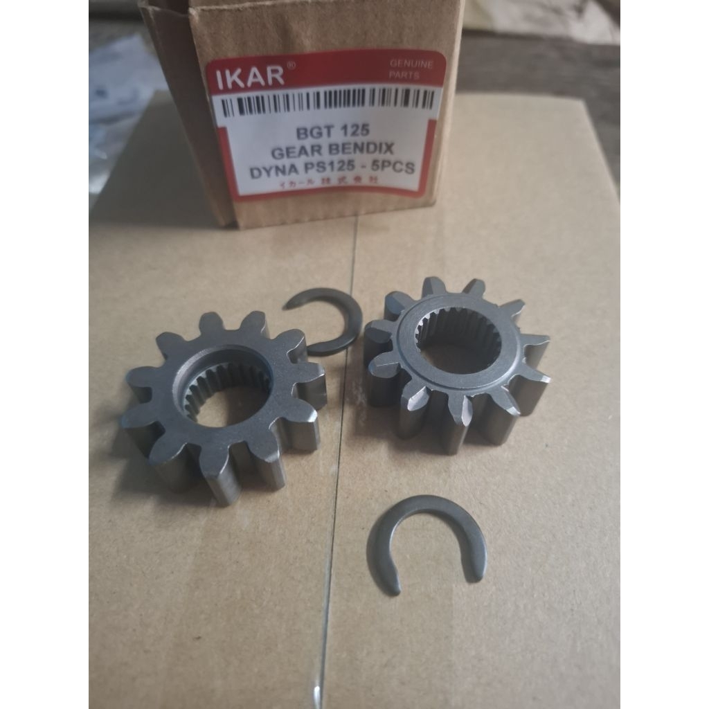gigi ger gear bendik bendix dinamo starter stater dyna dina saurus 125ht hino dutro lohan jo8e jo8c 