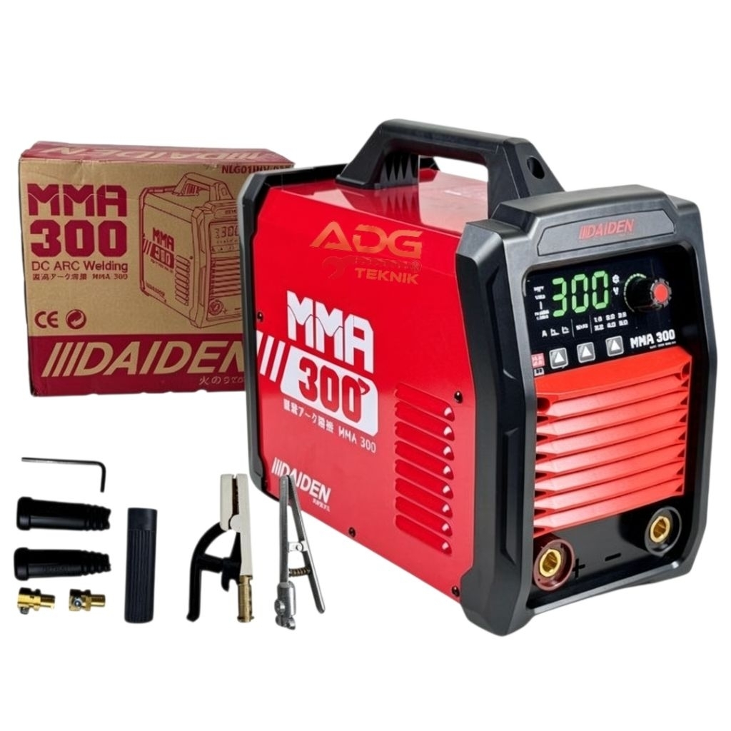 DAIDEN Mesin Las Listrik Travo Las Inverter 300A MMA 300 3Phase