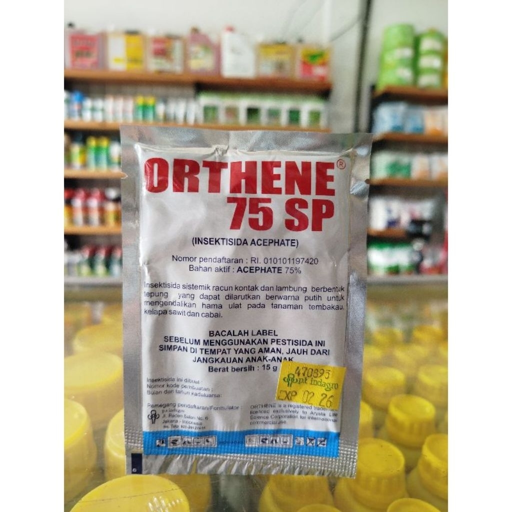 ORTHENE 75 SP INSEKTISIDA (15 GRAM)