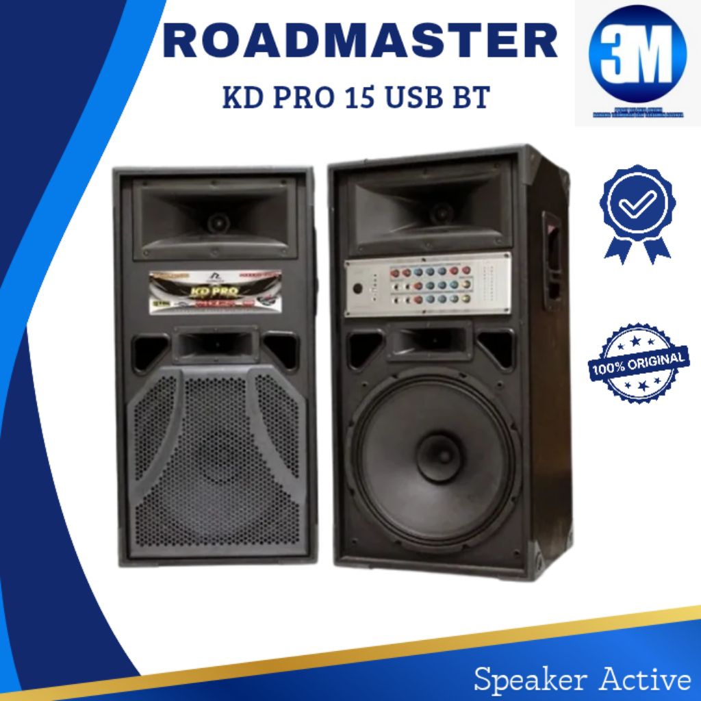 SPEAKER ROADMASTER KD PRO 15 MIX USB BLUETOOTH | SPEAKER KD PRO 15 MIX USB | SPEAKER BASS BLUETOOTH 