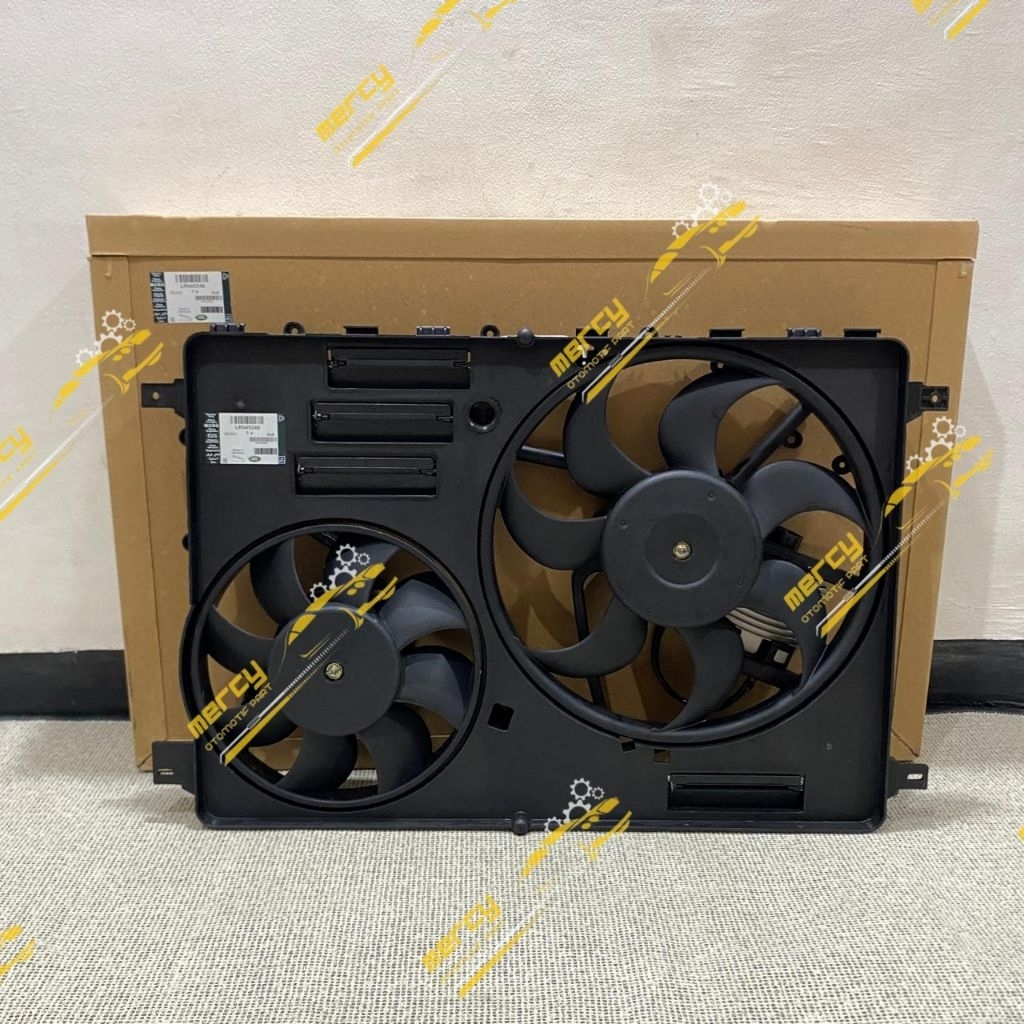 EXTRA FAN ASSY KIPAS RADIATOR RANGE ROVER EVOQUE, DISCOVERY SPORT, FREELANDER 2 ORIGINAL LR024292 LR