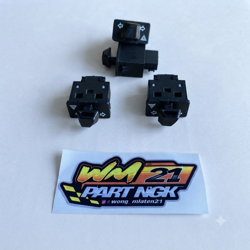 BB29 Tombol Hazard Beat FI PNP - Saklar Lampu Sein Hazard Otomatis Honda Beat FI ESP Scoopy