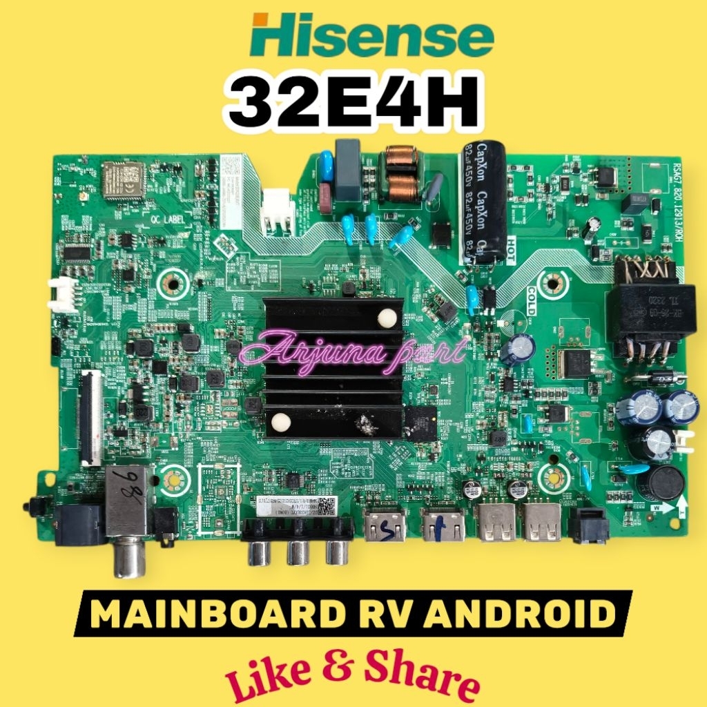32E4H / MB TV HISENSE 32E4H / MAINBOARD TV HISENSE 32E4H / MESIN TV HISENSE 32E4H / MODUL TV HISENSE