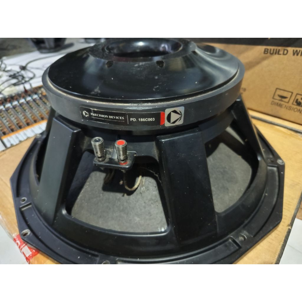PD 186C003  PD 186 C003 second /bekas normal voice coil 6 inch