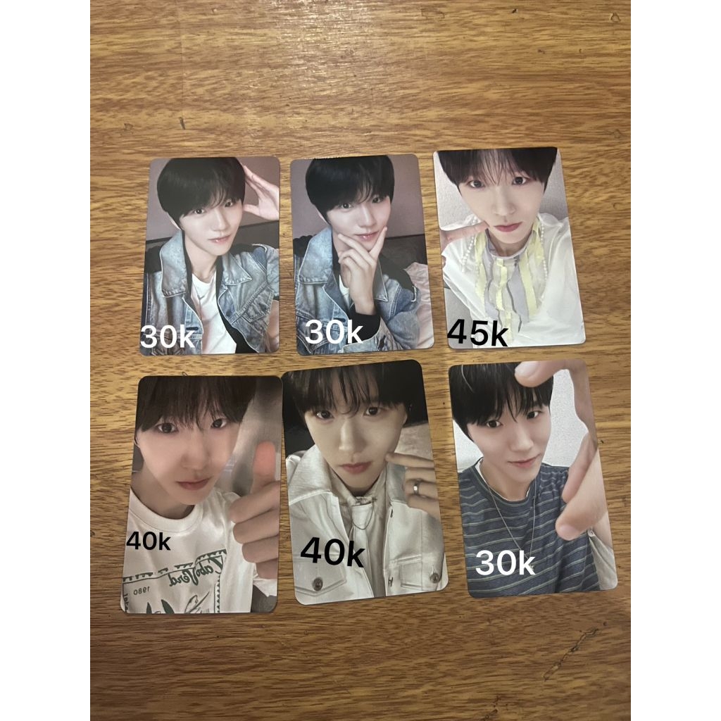 OFFICIAL PC PHOTOCARD JAEHEE NCT WISH