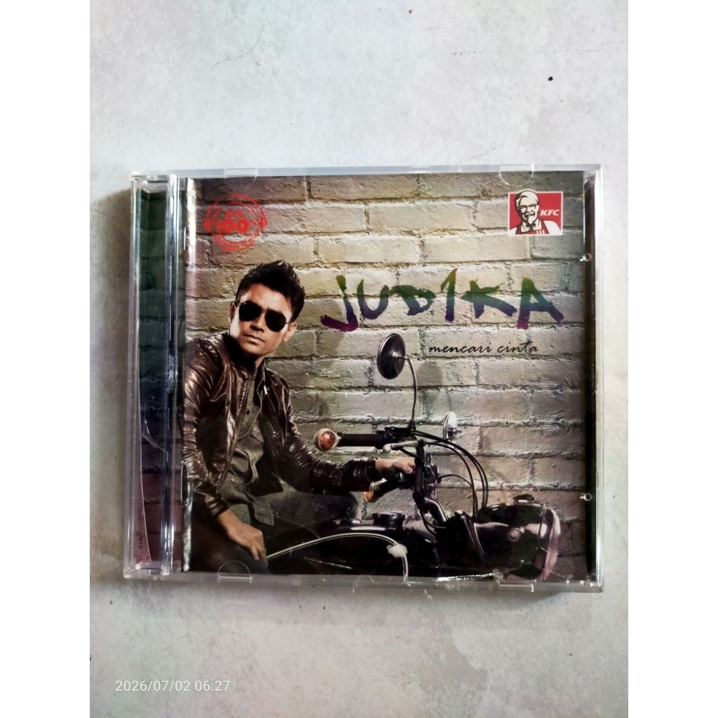CD Original JUDIKA "mencari cinta" (cd kfc)