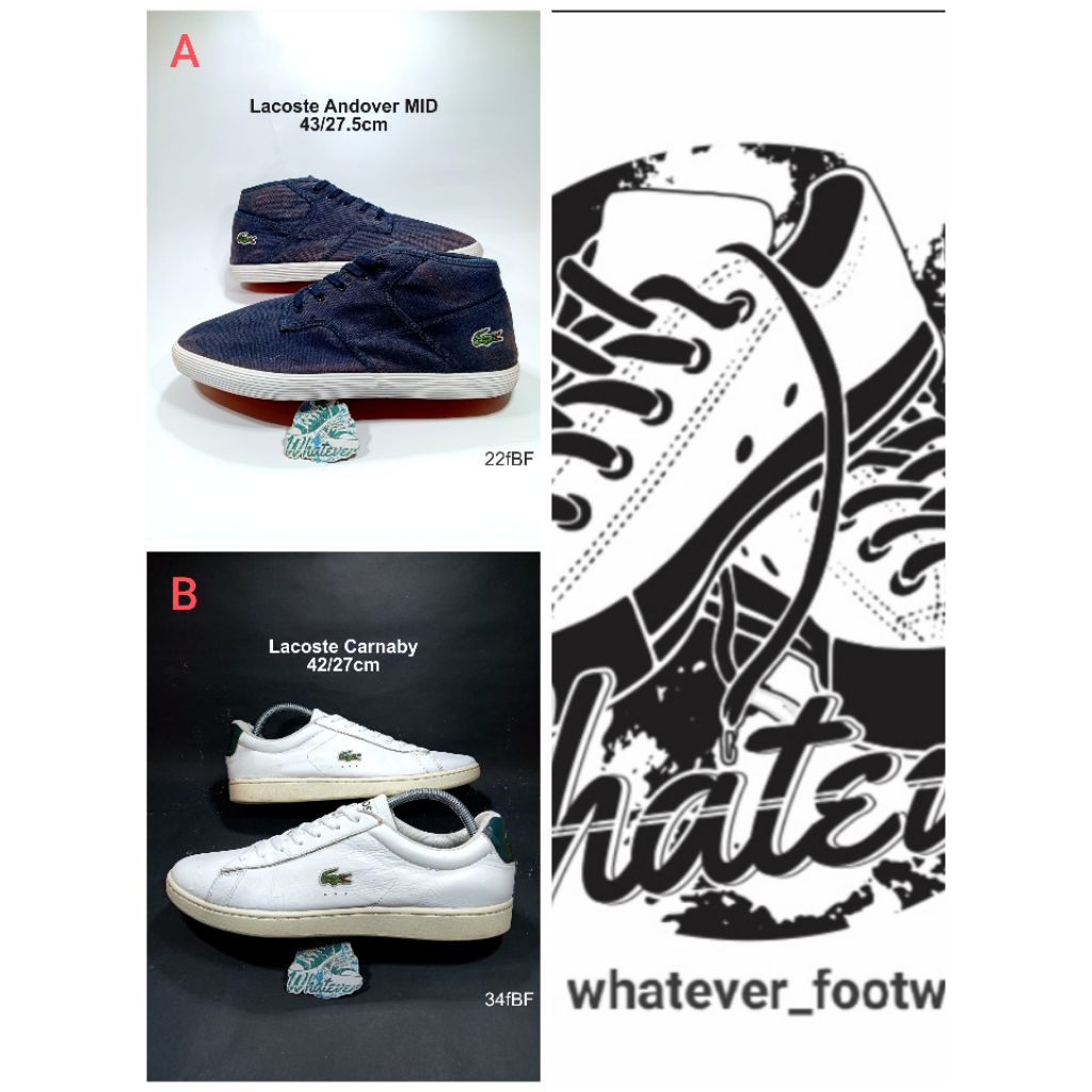 Sepatu Second Lacoste