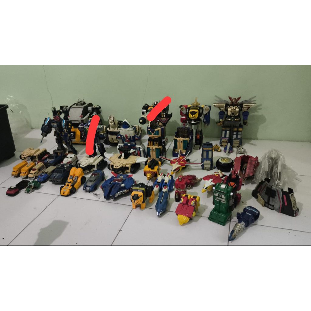 DX ZORD POWER RANGER SENTAI ALL BANDAI