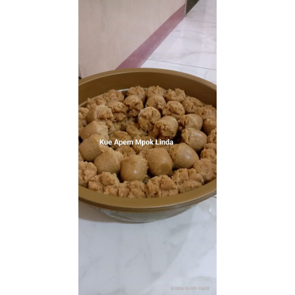 Kue Apem gula merah Mpok Linda Order H-1/Kue Mangkuk/Kue Tasyakuran/Kue Pesta/Kue Jadul