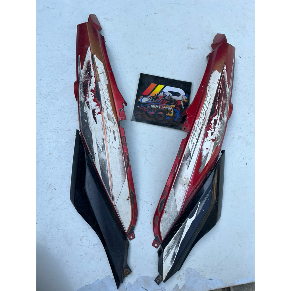 Body belakang kanan kiri Suzuki Shogun 125 rr NR/Shogun robot original bekas