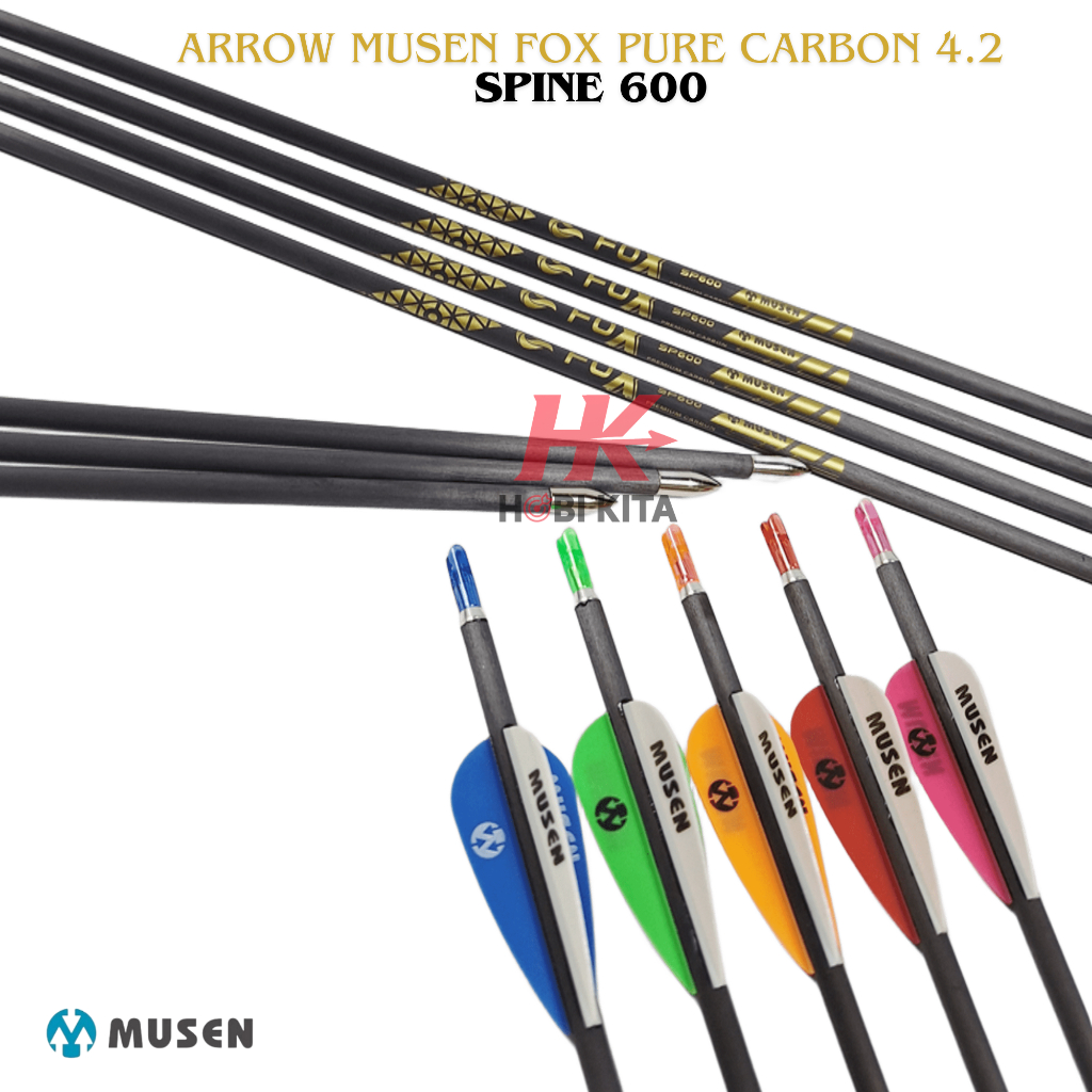 Arrow Musen MSTJ-42BS Spine 600