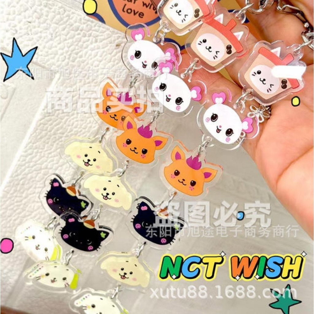 Keychain Gantungan Kunci Nct Wish doll