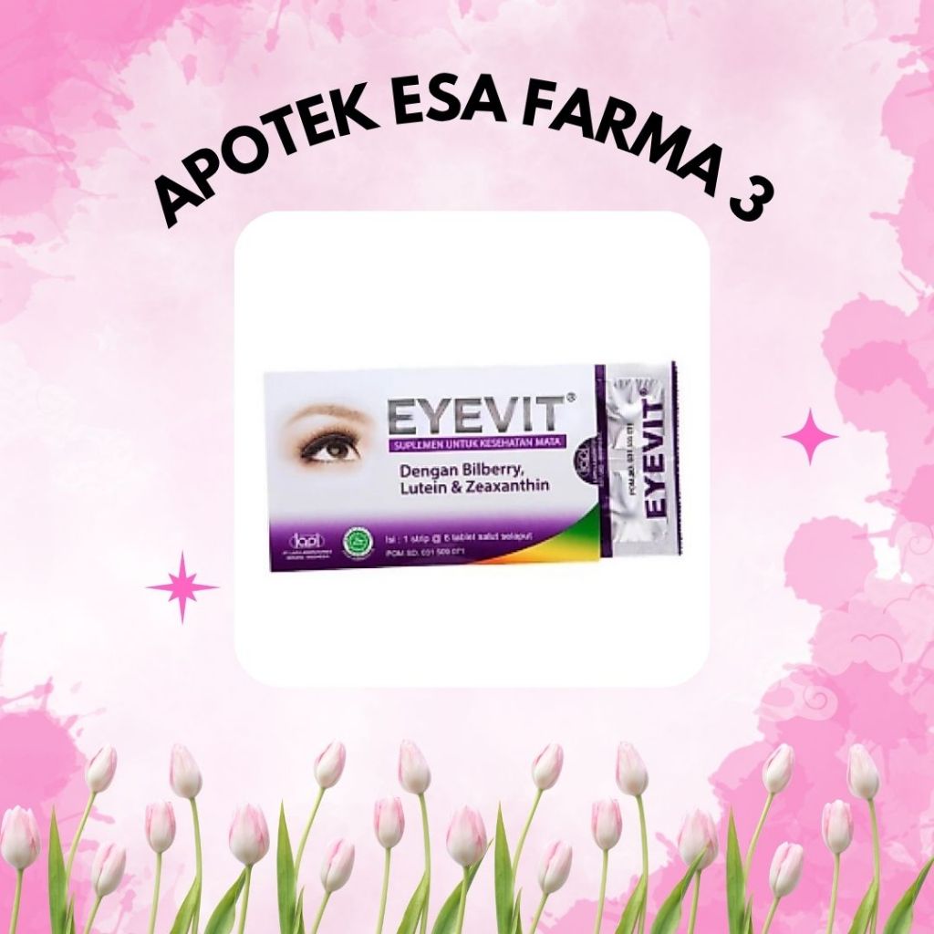 EYEVIT vitamin mata - suplemen mata (harga per strip)