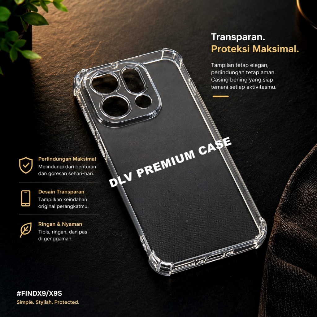 OPPO FIND X9 ULTRA OPPO FIND X9 OPPO FIND X9S OPPO FIND X9 PRO CASE AIRBAG ANTI CRACK TEBAL SOFTCASE