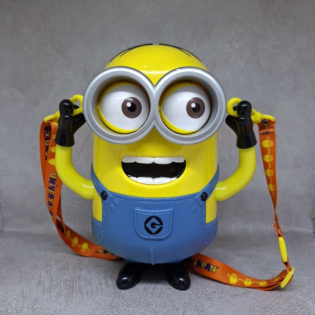 minion dave bucket popcorn minion despicable me universal studio japan tempat popcorn