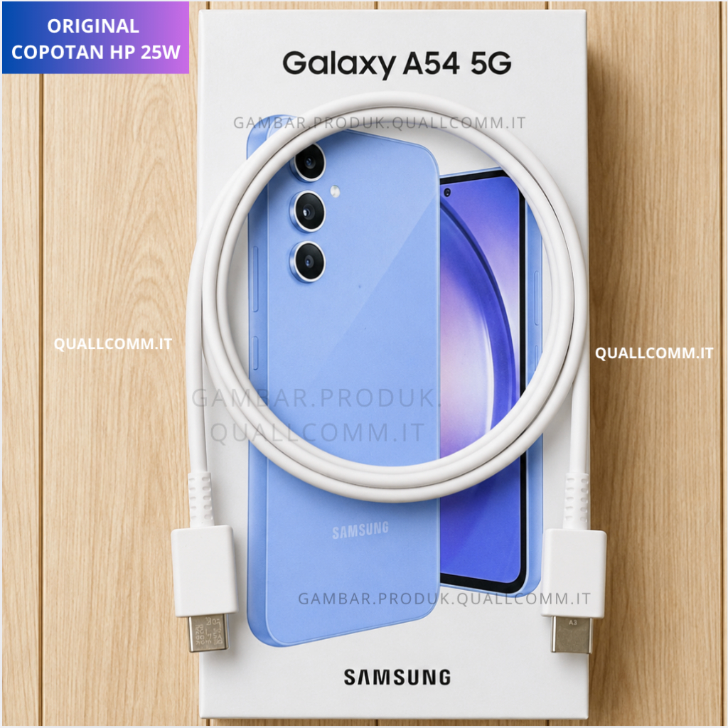 kabel charger original samsung a54 5g COPOTAN HP 25 watt super fast charging isi daya cepat type c t