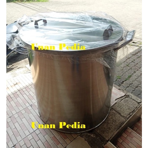 Dandang Stainless Untuk Perebusan Kedelai - Dandang Besar Industri - Dandang Kedelai Kap.80 kg