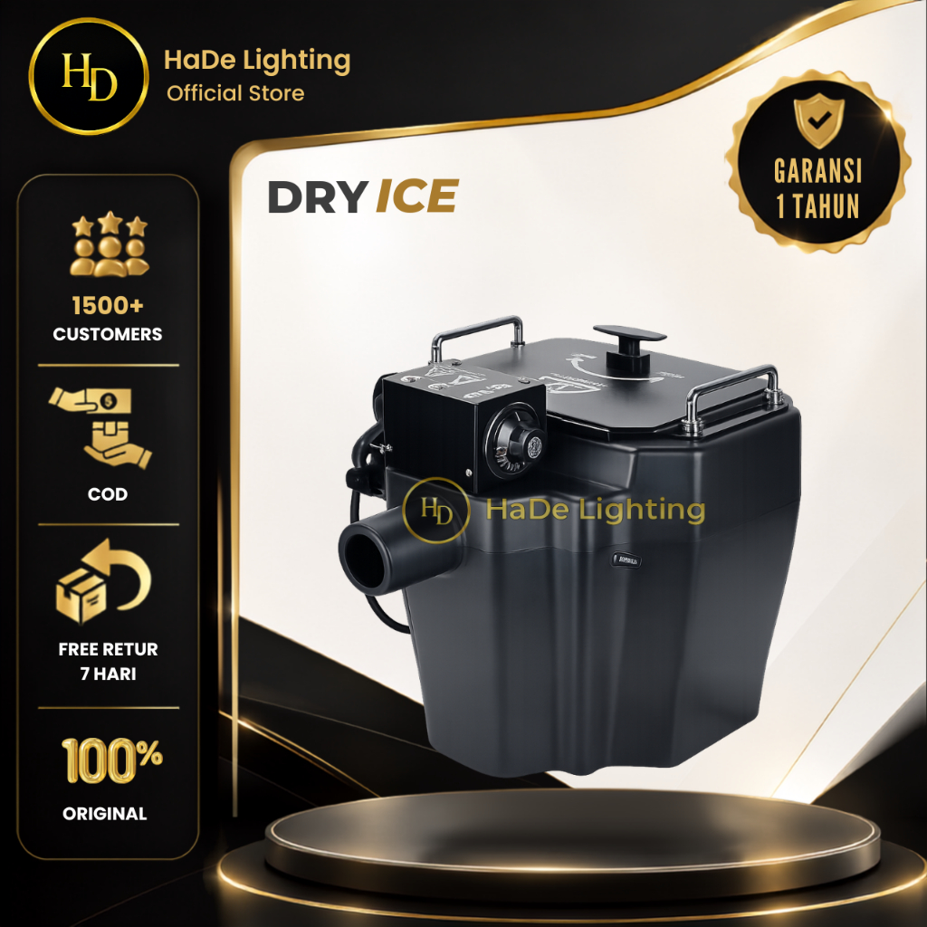 Mesin Dry Ice 3500 Watt Hardcase - Mesin Asap Panggung Dry Ice Asap Wedding