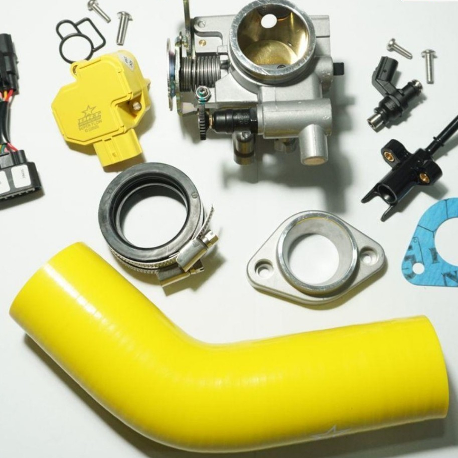SUPER THROTTLE BODY CRF 150 36MM ORIGINAL BRT TB CRF BRT + BANANA 36MM ORIGINAL BRT