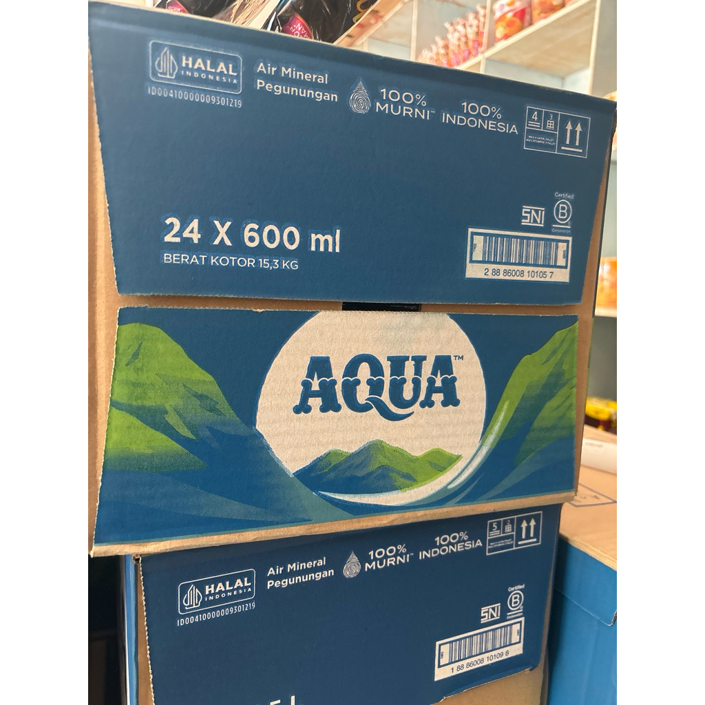 aqua 600ml 1 dus