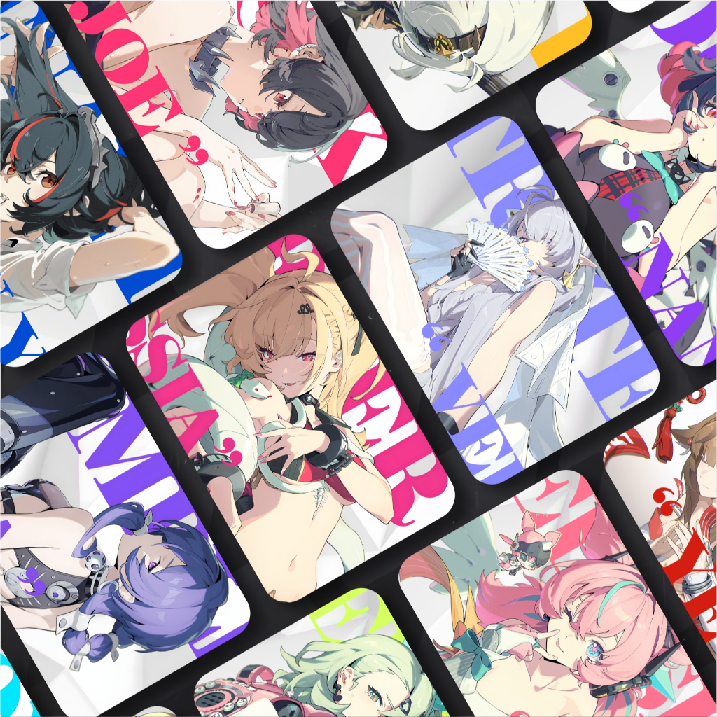 Koleksi Photocard Anime Game Zenless Zone Zero E-1 ZZZ PC