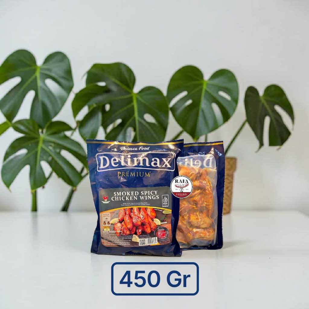 DELIMAX SPICY WINGS CHICKEN 450G