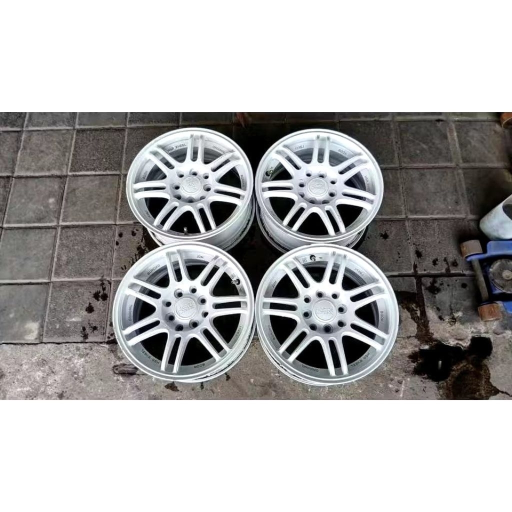 Velg Second Hsr Boon Ring 14 Lebar 6 pcd 4x100 Et35