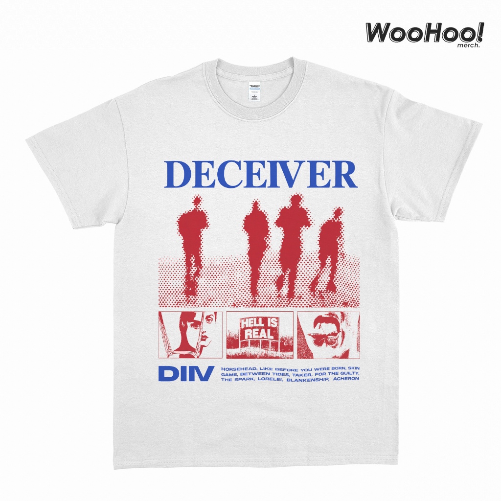 KAOS BAND DIIV - OSHIN ARTWORK / T-SHIRT BAND