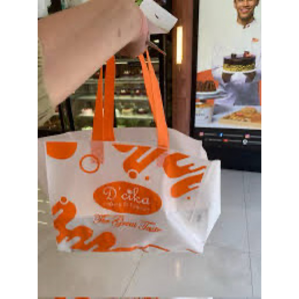Tas Belanja / Tote Bag Spunbond/ Goodie Bag Spunbond /Tas Spunbond /Kain Motif Premium Kantong Jumbo