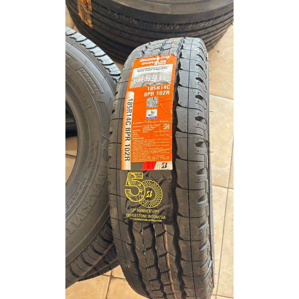 ban mobil bridgestone duravis 185R14