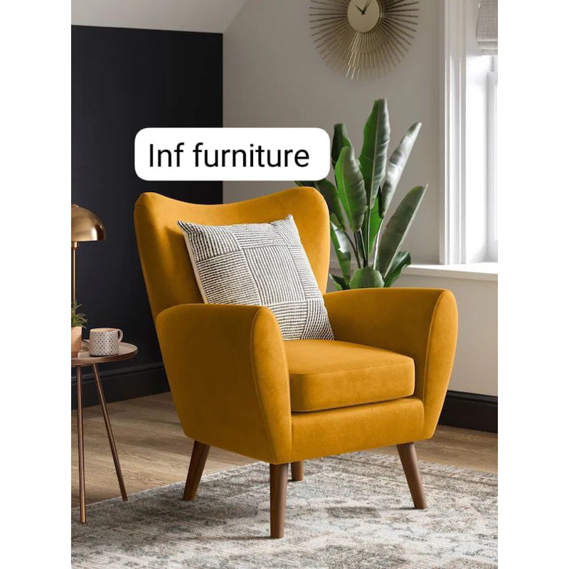 sofa single wing chair