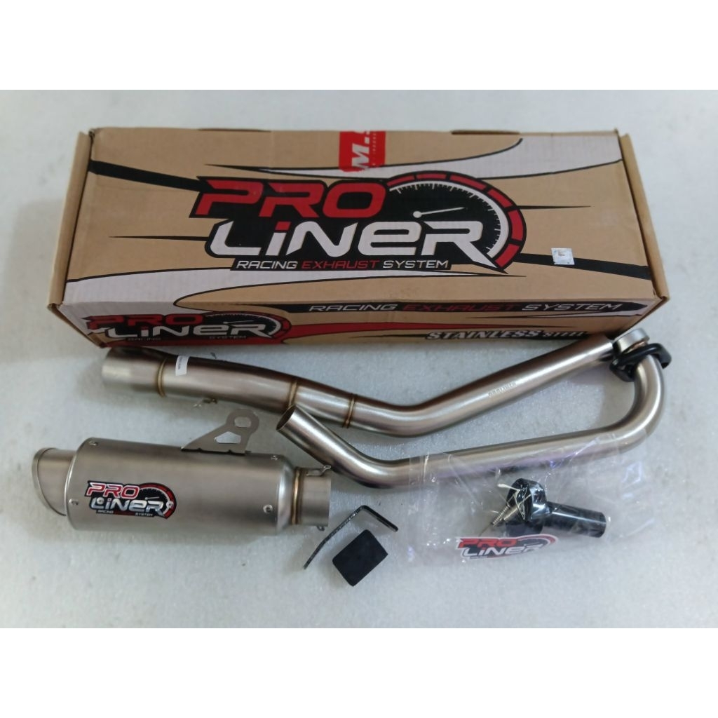 Knalpot Racing ProLiner VIXION New/Advan, Knalpot Racing Motor Vixion New/Advance Original Pro Liner