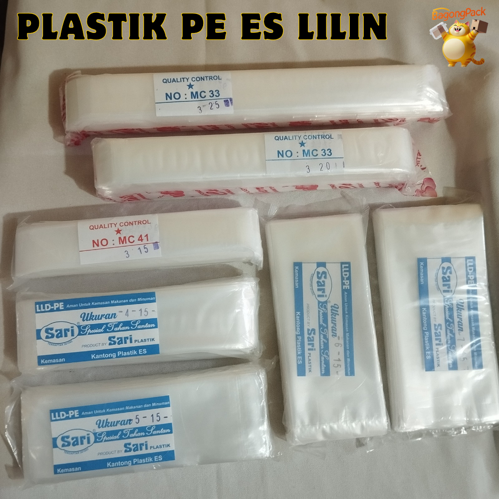 Plastik Pe Es Lilin / Mambo | Ukuran 3x15, 4x15, 5x15, 6x15, 7x15, 3x25, 3x20