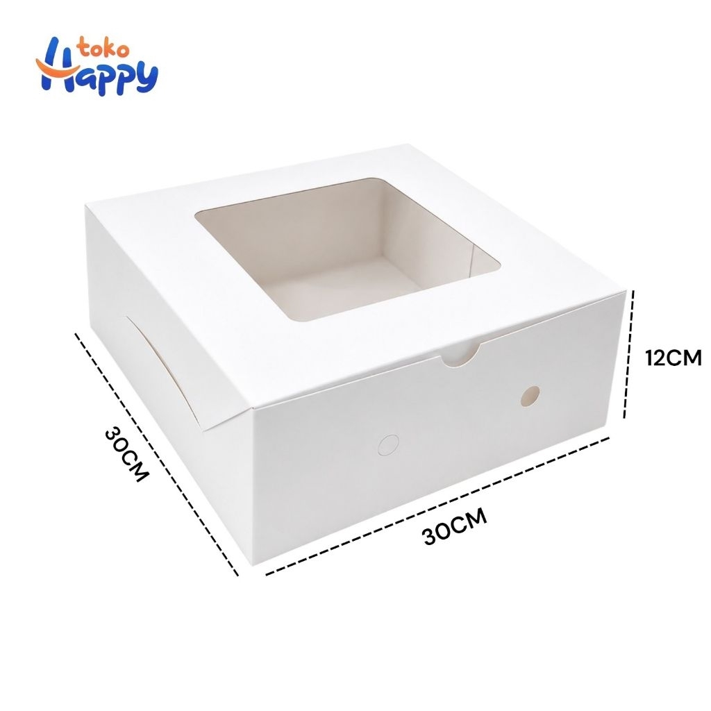 DUS 30x30x12 IVORY WINDOW