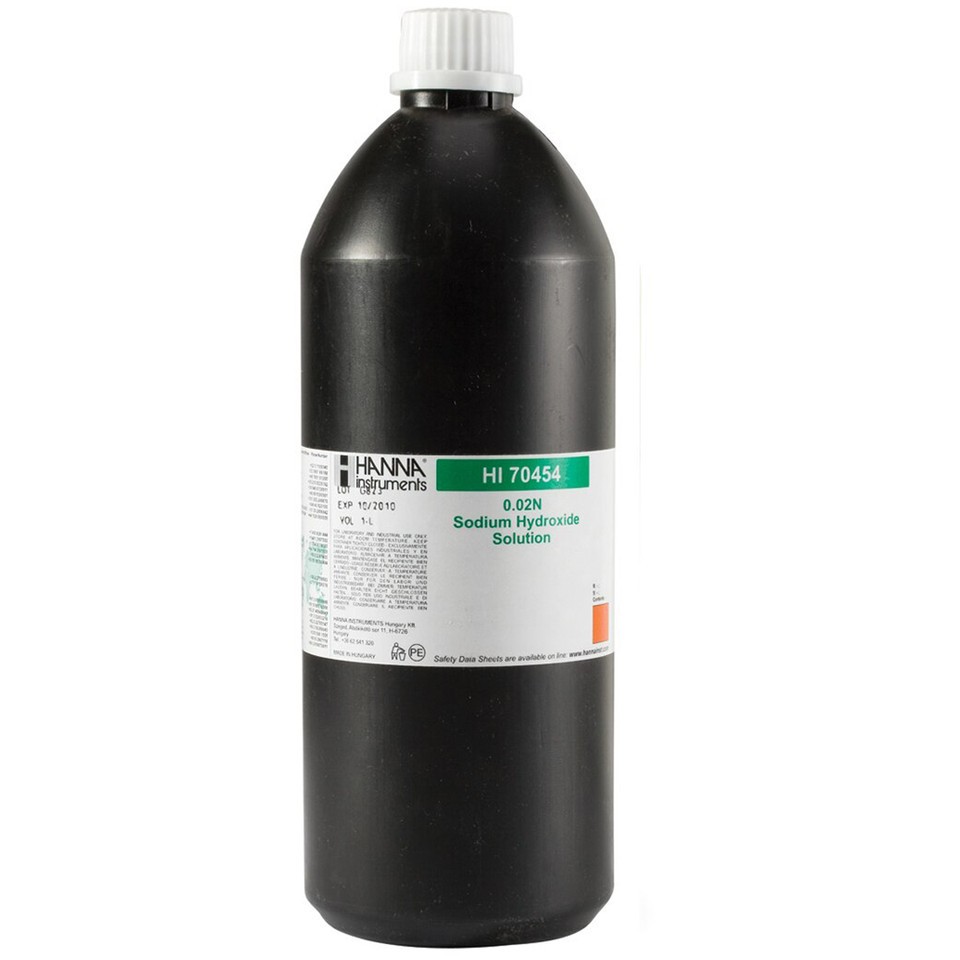 Hanna HI70454 Sodium Hydroxide 0.02N, 1L