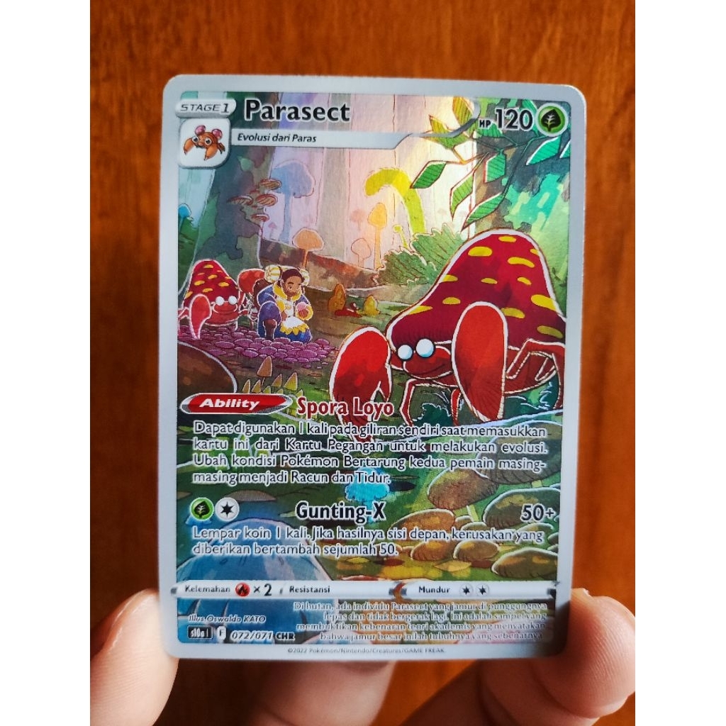 Kartu Pokemon Parasect CHR