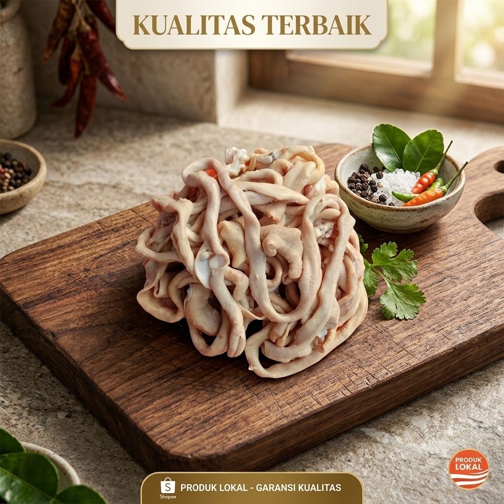 Usus Ayam Mentah Fresh