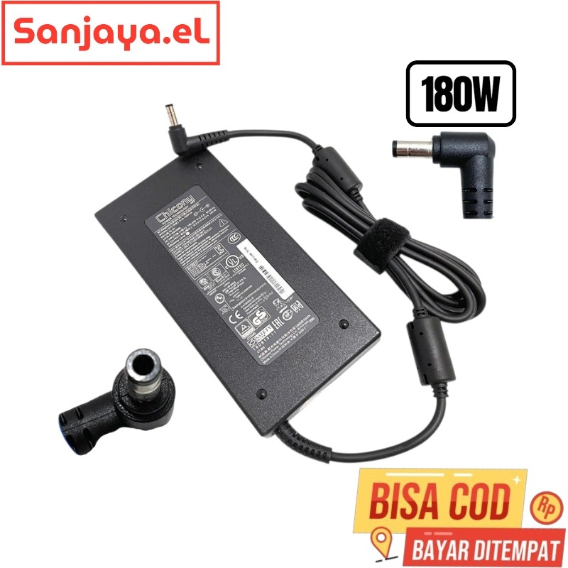 Adaptor Charger Laptop Gaming Axioo pongo 760 960 180watt Original