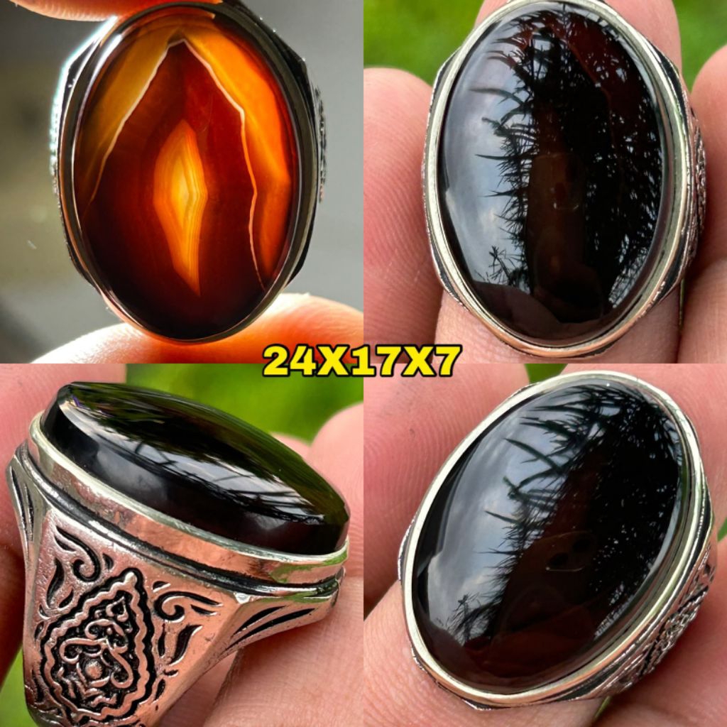 BATU AKIK NATURAL YAMAN WULUNG JUNDER KUALITAS SUPER HQ
