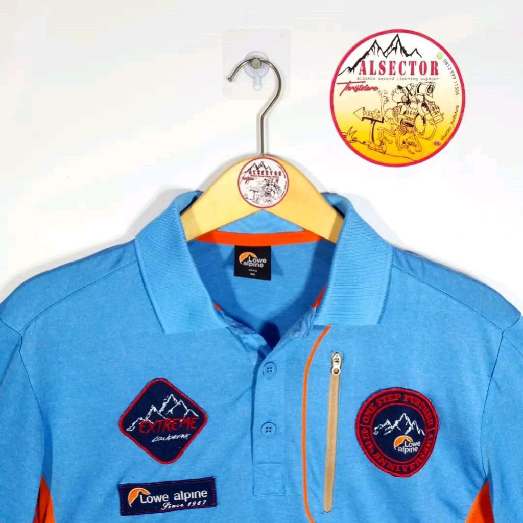 Kaos T-Shirt Polo LOWE ALPINE Original KD143-004
