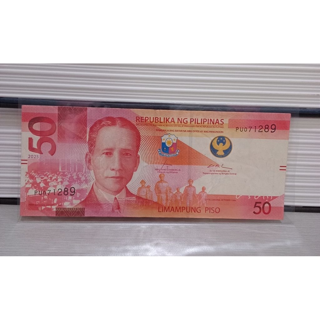 Uang Kuno Filipina 50peso VF untuk Mahar dan Koleksi Numismatik terbaik