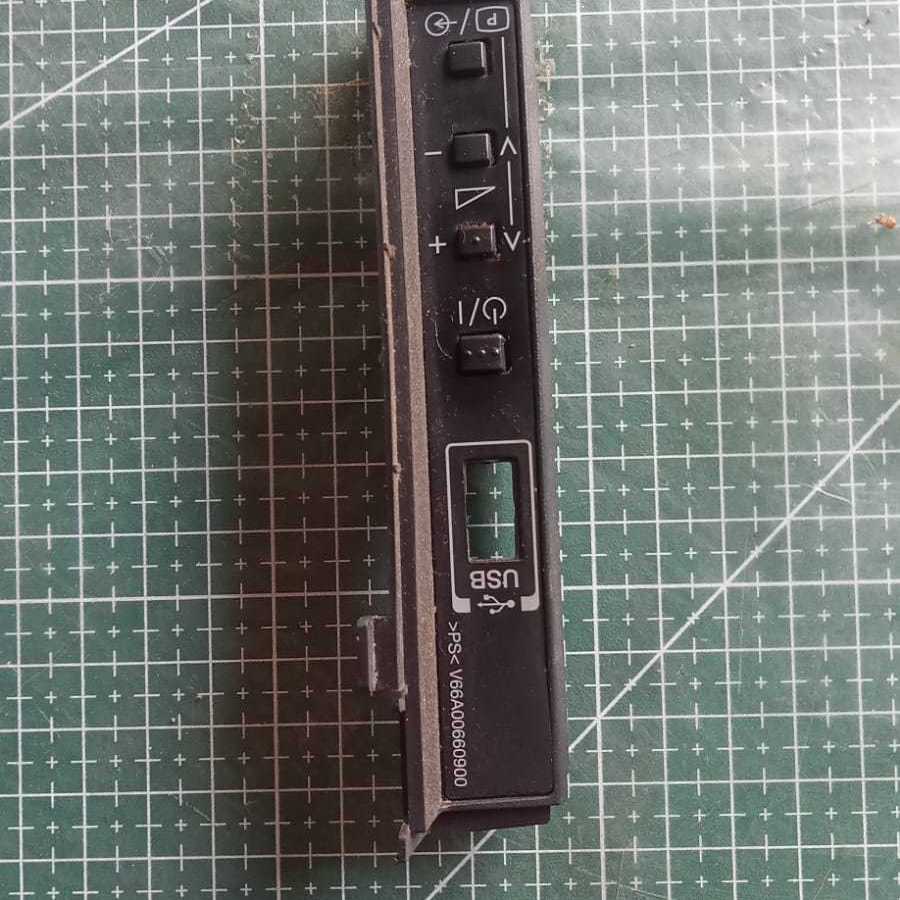 tutup usb power volume Mainboard TV LED 32" Toshiba 32PU200EJ