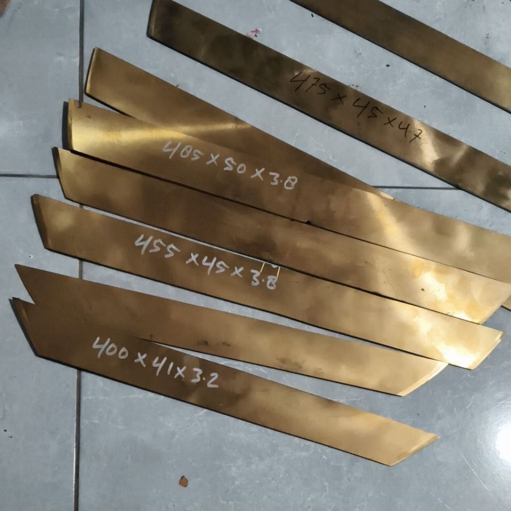 (GL) BAJA HSS D2 GOLD BAHAN GOLSEM GOLD
