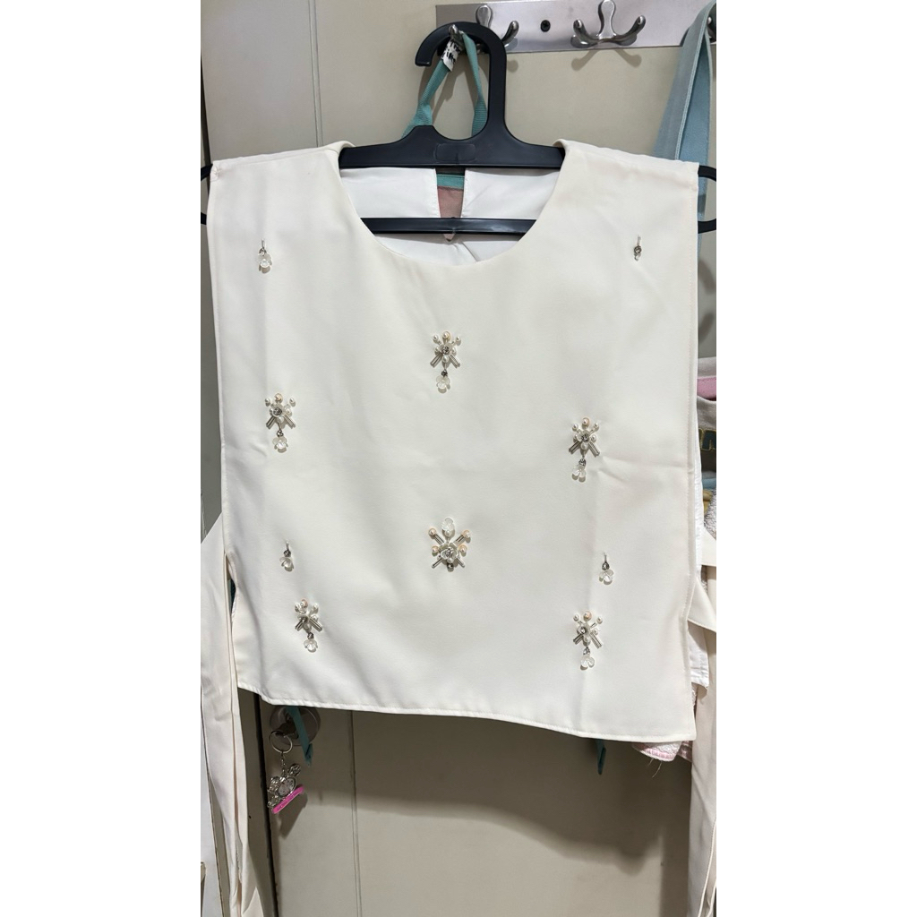 vest outer mutiara payet