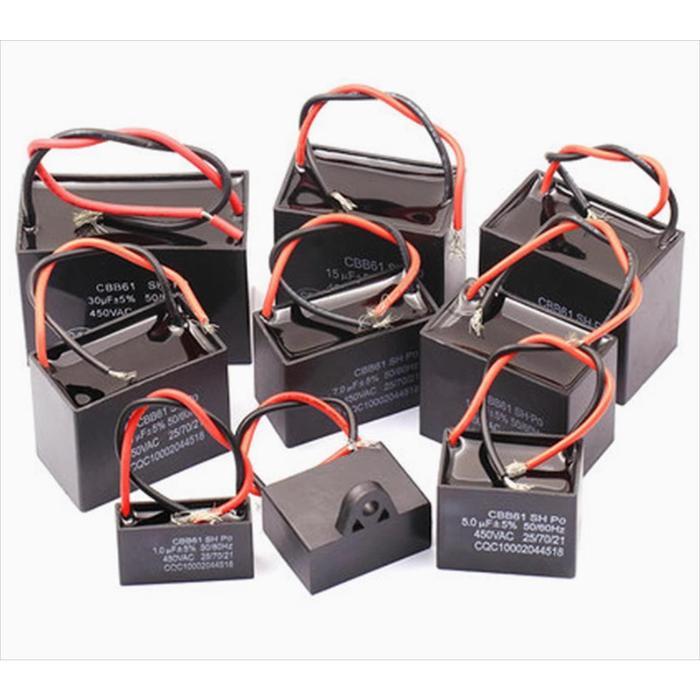 KAPASITOR CBB61 KIPAS ANGIN CBB61 KAPASITOR KIPAS ANGIN 1.5UF 2UF 2.5UF
