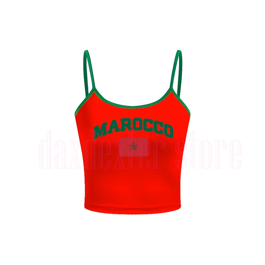 Tanktop Tali Two tone MAROCCO y2k tee